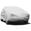 Folding portable wind dust snow proof car cover